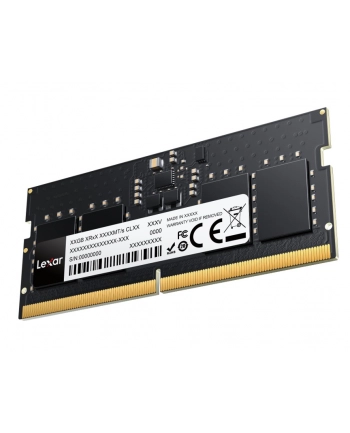 lexar Pamięć do laptopa DDR5 SODIMM   8GB(1* 8GB)/4800  CL40