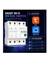 qoltec Trójfazowy przekaźnik 63A na szynę DIN | 3P+N | Timer | Wi-Fi - nr 9