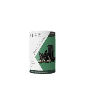 Verm-X Naturalny Granulat Przeciw Pasożytom Jelitowym Dla Psów 325G VE10