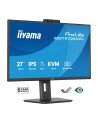 iiyama Monitor 27 '' Prolite XB2797QSNPH-B1,IPS,QHD,CAM,MIC,HDMI, DP, 4xUSB,75Hz, USB-C DOCK  96W, RJ45,KVM, 2x2W, 5MP WINDOWS HELLO, HAS 150,  350CD, 1ms - nr 33