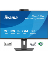 iiyama Monitor 27 '' Prolite XB2797QSNPH-B1,IPS,QHD,CAM,MIC,HDMI, DP, 4xUSB,75Hz, USB-C DOCK  96W, RJ45,KVM, 2x2W, 5MP WINDOWS HELLO, HAS 150,  350CD, 1ms - nr 35