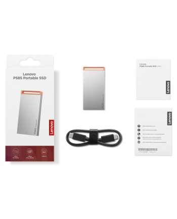 Dysk zewnętrzny SSD LENOVO PS6S 1TB USB 3.2 Gen 2 Grey (4XB1T88410)