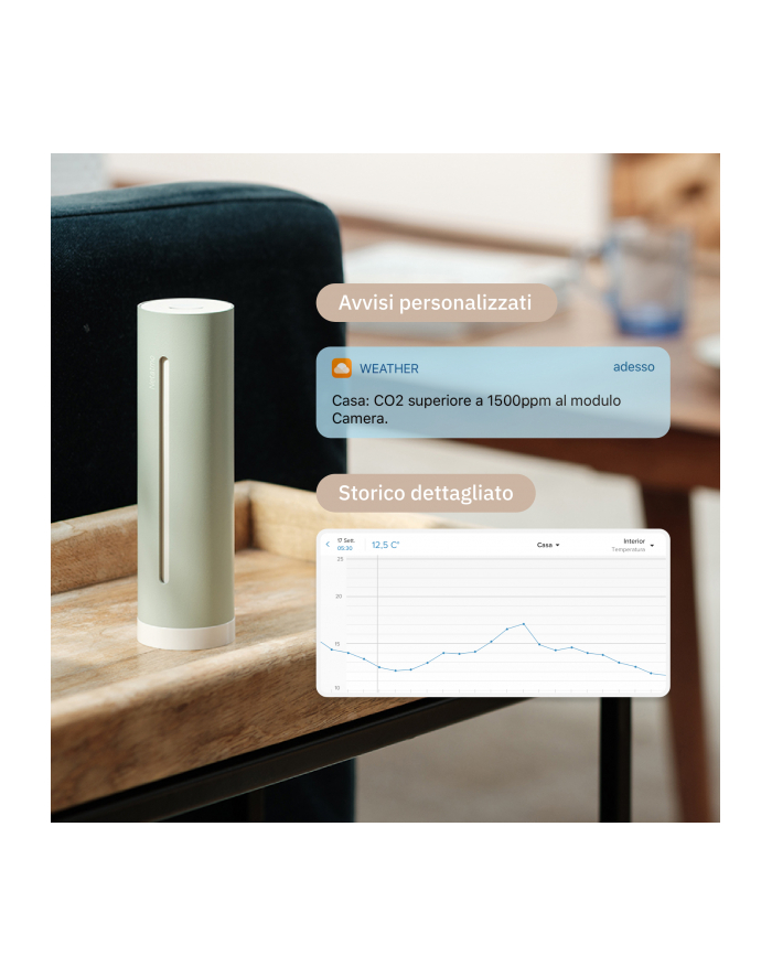 Moduł wewnętrzny Original Netatmo NIM-M Mint główny