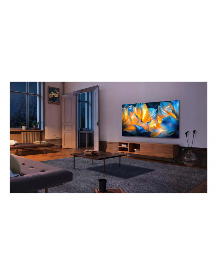 Telewizor TCL 65C69KS QD-Mini LED 65'' 4K Ultra HD Google TV Dolby Atmos Metaliczny główny