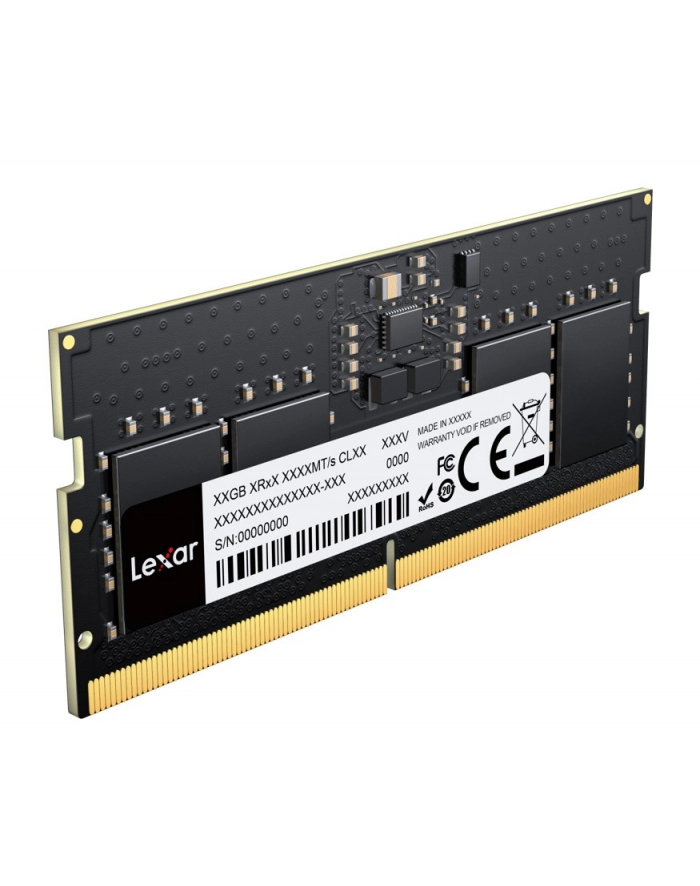 lexar Pamięć do laptopa DDR5 SODIMM  24GB(1*24GB)/5600 CL46 główny