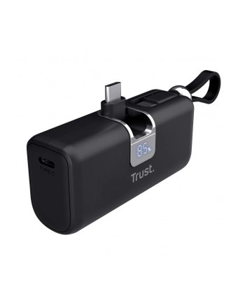 Kieszonkowy powerbank TRUST Pacto 5000 mAh czarny