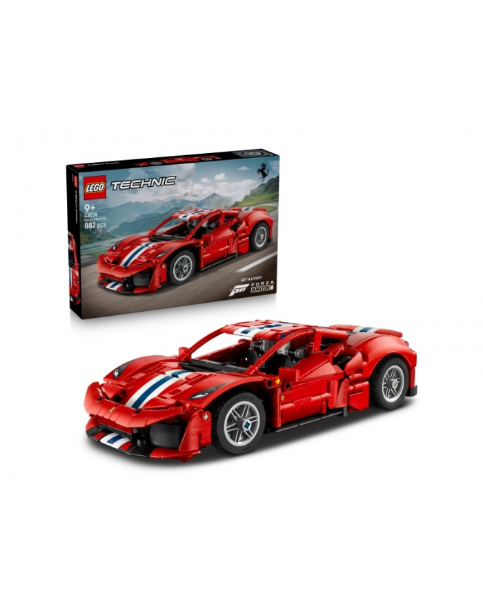 LEGO Technic 42235 - Samochód Ferrari 488 PISTA główny