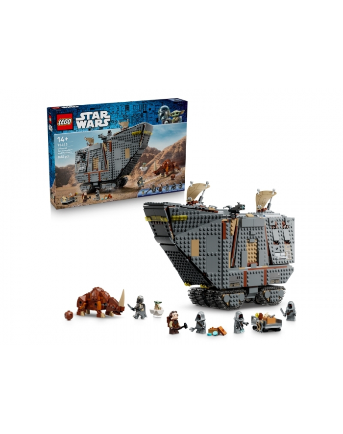 LEGO Star Wars 75453 - Piaskoczołg wędrownych Jawów i bagnorożec główny