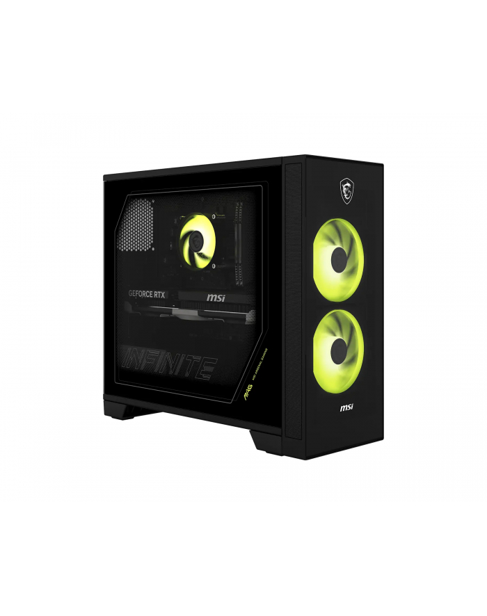 MSI MAG Infinite S AI 2NVL5-012XEU Core Ultra 5 225F 16GB DDR5 SSD1TB GeForce RTX 5060 8G VENTUS 2X OC V1 AW-XB560NF (WIFI 6E) Bluetooth 53 500W noOS Black 2Y główny