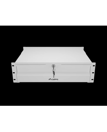 LANBERG SZUFLADA DO SZAF 19''; 3U 360MM SZARA