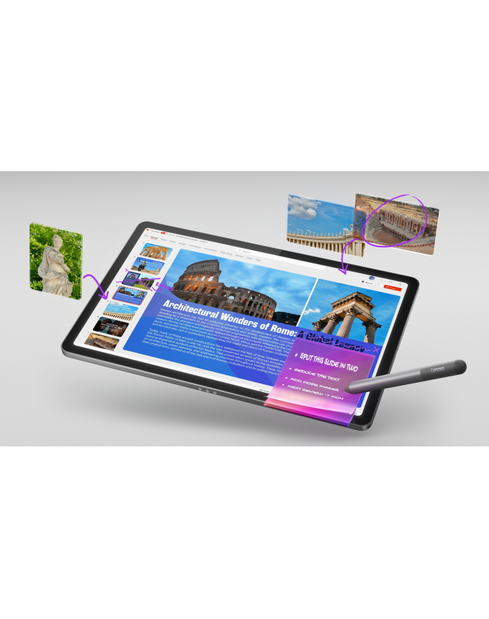 Lenovo Idea Tab 11''; 25K 8/128GB 5G Luna Grey główny