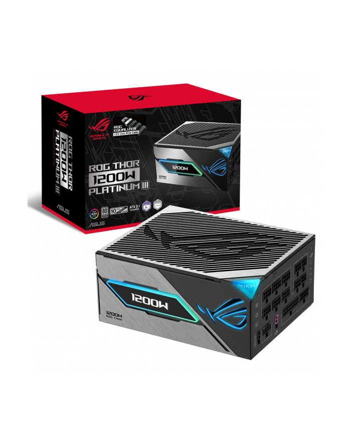 Zasilacz Asus + kabel ROG Equalizer ROG-THOR-1200P3-GAMING-E główny