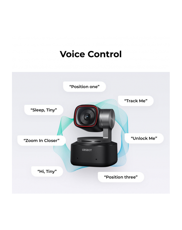Kamera internetowa OBSBOT Tiny 3 4K PTZ Webcam główny