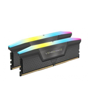 CORSAIR VENGEANCE RGB DDR5 64GB (2 x 32GB) DDR5 6000 CL40-50-50-96 1.35V Intel XMP & AMD EXPO - GREY