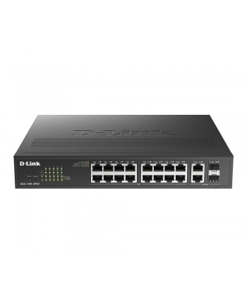 d-link Przełącznik Gigabitowy Smart Managed DGS-1100-18PV2 16 x 10/100/1000BASE-T PoE