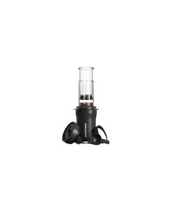 Zaparzacz do kawy Go Plus z kubkiem termicznym czarny AeroPress