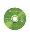 5x5 Verbatim DVD-R 4,7GB Colour 16x Speed, Slim Case - nr 6
