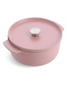 KitchenAid Piekarnik z pokrywka zeliwny 26cm, rozowy - nr 1