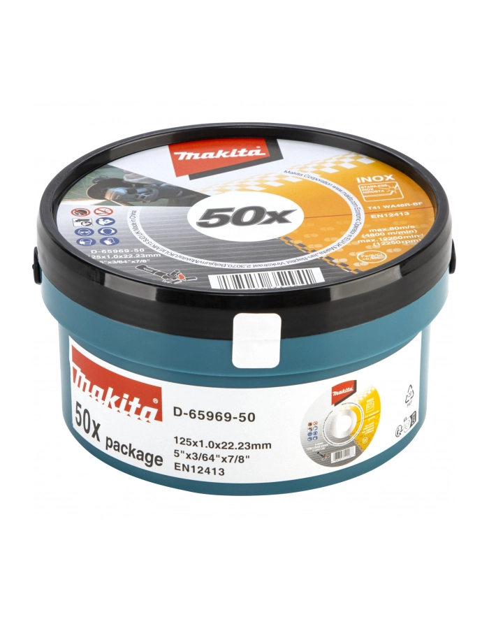 Makita D-65969-50 125x1,0mm INOX tarcza tnaca główny