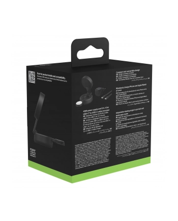 Belkin UltraCharge 25W Qi2 magn. 2-in-1 Lad.ciem szary WIZ043kqCH