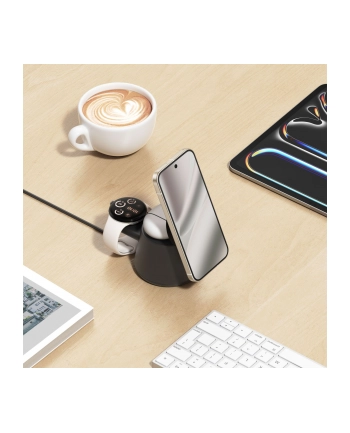Belkin UltraCharge 25W Qi2 czar. Modulowa Stac. Ladow. WIZ052kqBK