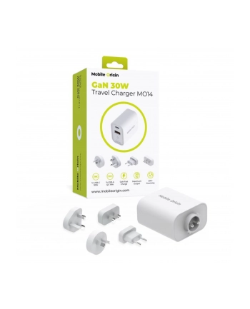 Mobile Origin 30W Ladowarka podrózna MO14 EU/USA/UK/AUS