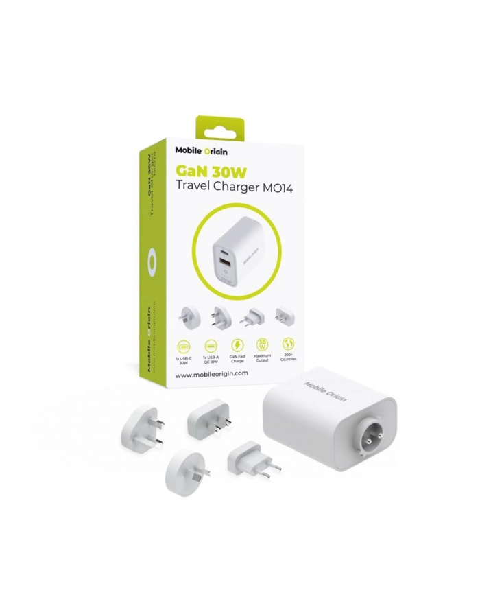 Mobile Origin 30W Ladowarka podrózna MO14 EU/USA/UK/AUS główny