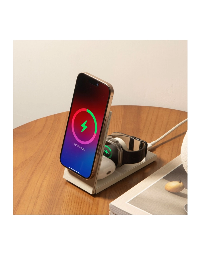 Native Union Rise 3-w-1 Qi2 Magn. Wireless Charger Sandstone główny