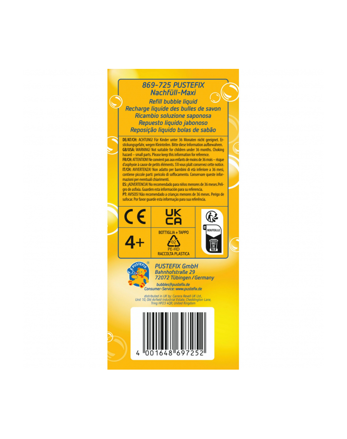 PUSTEFIX Butelka Uzupelniajaca Maxi 1000ml główny