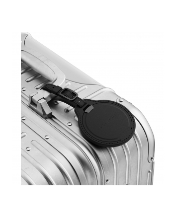 Satechi Vegan-Leather FindAll Luggage Tag Black