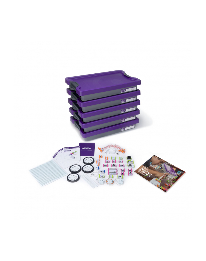 littleBits Invention kit Class Pack - 5 zestawow główny