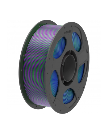 Anycubic PLA Silk Filament Tri-Color: blue green Purple