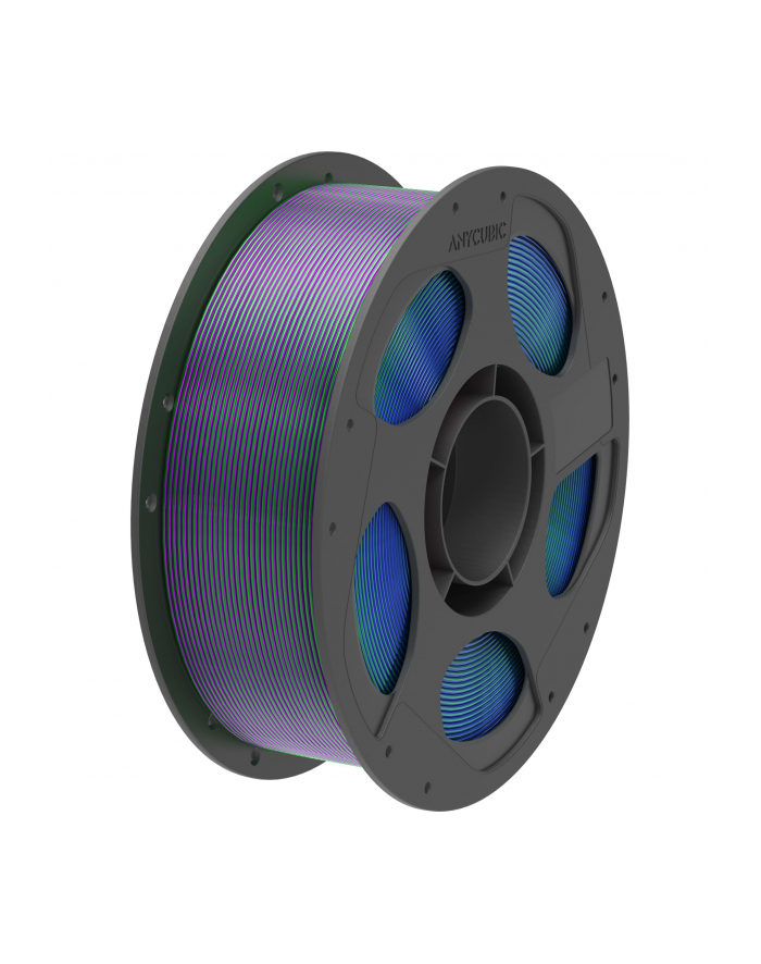 Anycubic PLA Silk Filament Tri-Color: blue green Purple główny