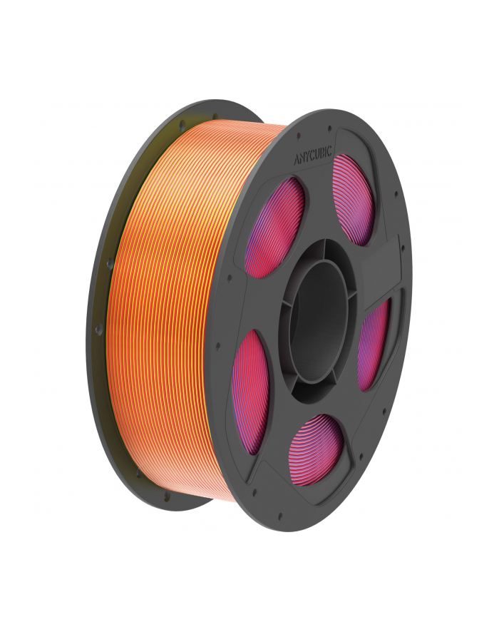 Anycubic PLA Silk Filament Trzy Kol. czerw, nieb. i zolty główny