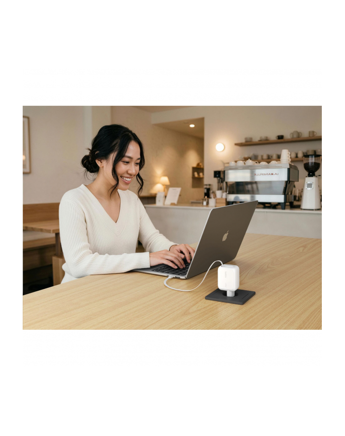 Belkin BOOST Charge Pro 45W Dual GaN Wysuwany kabel ws WCH023kqWH główny
