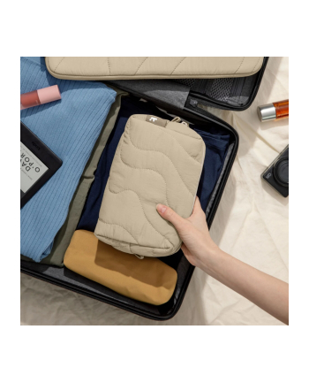 tomtoc Terra-A27 Puffy Accesorry Pouch 2L Natural Sand