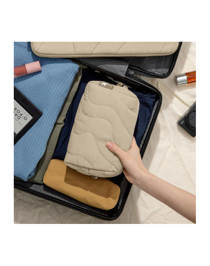 tomtoc Terra-A27 Puffy Accesorry Pouch 2L Natural Sand główny
