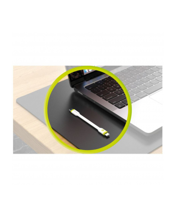 Mobile Origin Compact Cable USB-C to USB-C bialy 10cm