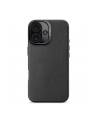 Decoded Leather Backcover iPhone 16 Black - nr 1