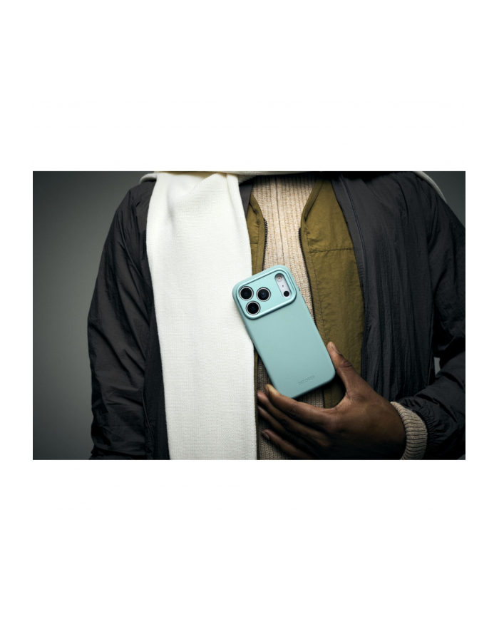 Decoded AntiMicrobial Silicone Backcover iP 17 Pro Retro blue główny