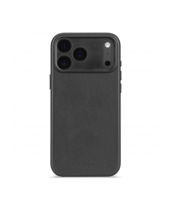 Decoded Leather Backcover iPhone 17 Pro Max czarny