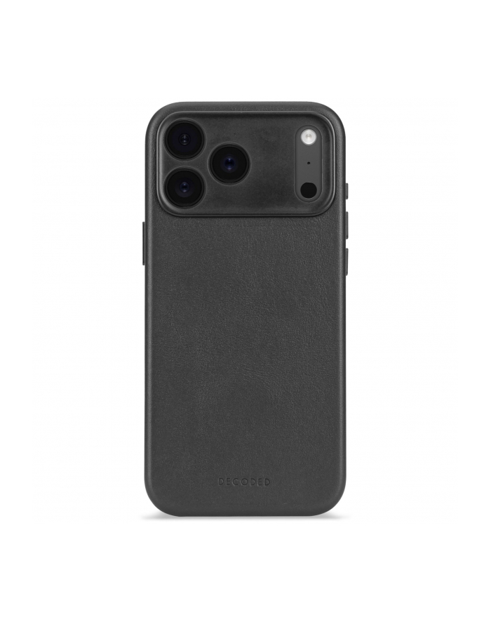 Decoded Leather Backcover iPhone 17 Pro Max czarny główny