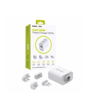 Mobile Origin 30W Ladowarka podrózna MO14 EU/USA/UK/AUS