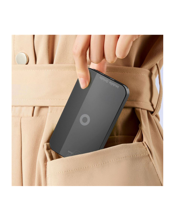 Mobile Origin 65W GaN Slim dual USB-C single USB-A czarny główny