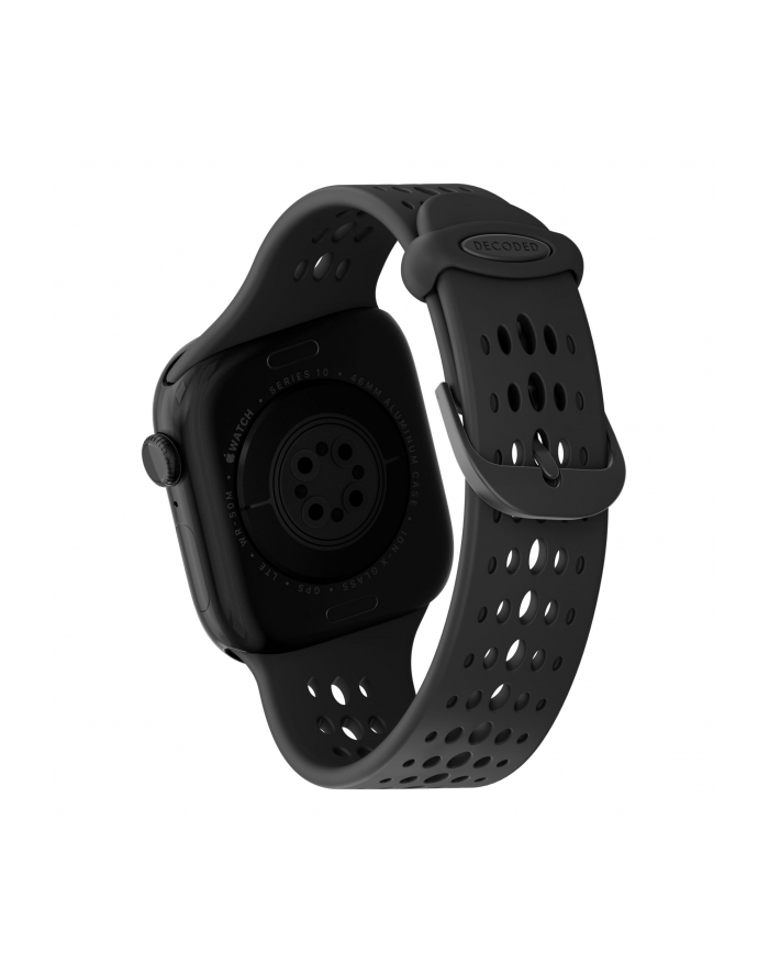 Decoded Silicone Ares O pasek do Apple Watch 40/42mm czarny główny