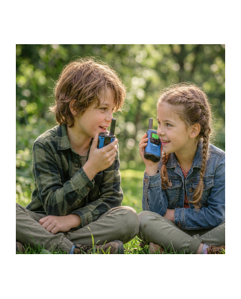 Alecto Walkie Talkie 2er Set do Kinder, 7 km zasieg., nieb/czar.