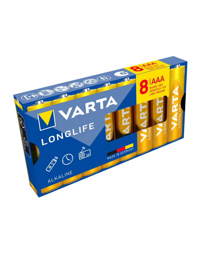 1x8 Varta Longlife AAA LR 3 główny