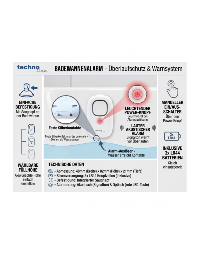 Technoline PA 300 Stacja Pogodowa główny