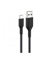Belkin BOOSTCHARGE geflocht.Kab. USB-C/USB-A 2m schw.CAB022HQ2MBK - nr 1