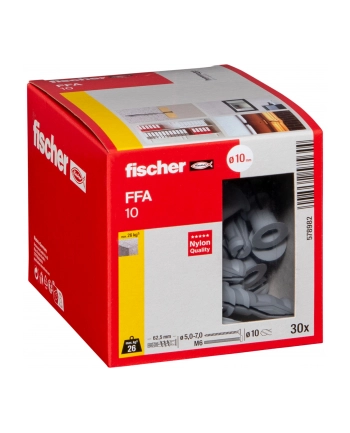 Fischer FFA 10 Kotwy do Betonu 30 szt.